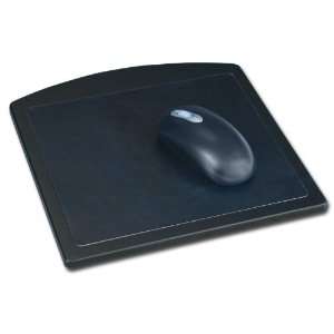  Genuine Blackwood and Black Leather Mouse Pad Office 