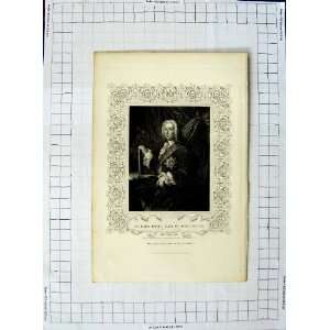  Richard Boyle Earl Burlington Portrait C1790 C1890