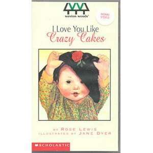    I Love You Like Crazy Cakes Read Along Cassette Toys & Games