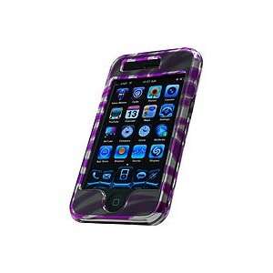   Proguard W/ Purple Zebra Designs For Apple iPhone 3G & iPhone 3G S