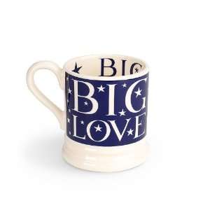  Emma Bridgewater Pottery Big Love 1/2 Pint Mug Kitchen 
