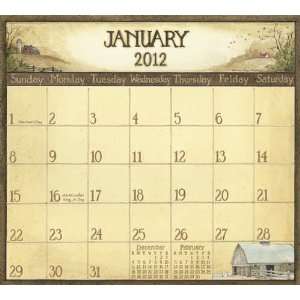  Country Path 2012 Magnetic Mount Wall Calendar Office 