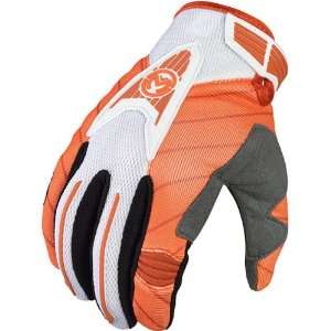   Sahara Adult Dirt Bike Motorcycle Gloves   Orange / Medium Automotive