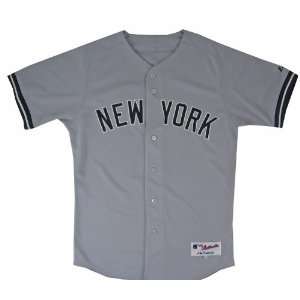   Yankees Authentic Road Baseball Jersey by Majestic: Sports & Outdoors