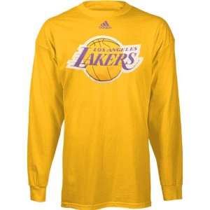 Los Angeles Lakers Toddler adidas Team Logo Long Sleeve Tee  
