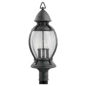   SG 82195 846 Three Light Outdoor Post Lantern: Home Improvement
