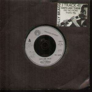   LIKE THESE 7 INCH (7 VINYL 45) UK GO DISCS 1985 BILLY BRAGG Music