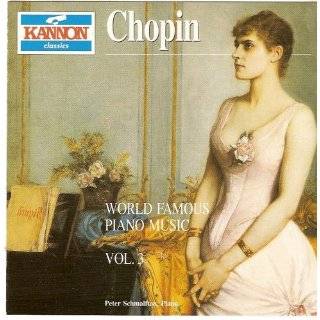 Chopin World Famous Piano Music, Vol. 3 by Frederic Chopin and Peter 