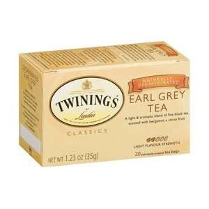 Twinings Decaf Earl Grey Tea ( 6x20 BAG)  Grocery 