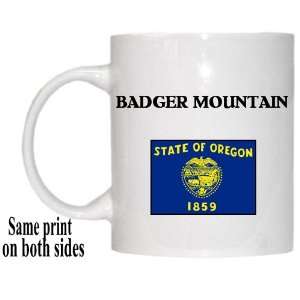  US State Flag   BADGER MOUNTAIN, Oregon (OR) Mug 