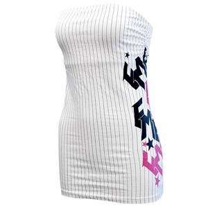  FMF Apparel Womens Chaos Funk Tube Top   X Large/White 