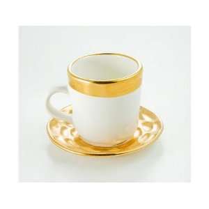  Michael Wainwright Truro Gold Cup and Saucer: Home 