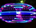 38 LED Hula Hoop // Purple Strobe + Rainbow Sparkle // Includes Grip 
