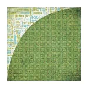 Basic Grey Wander Double Sided Paper 12X12 Layover; 25 Items/Order 
