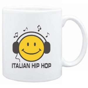  Mug White  Italian Hip Hop   Smiley Music Sports 