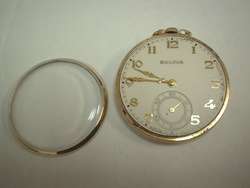   Pocket Watch Size 17 15 Jewels Swiss Runs Clean 10K Rolled Gold  