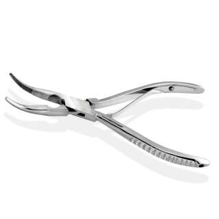 Stainless Steel Fishing Pliers Angled Needle Nose  