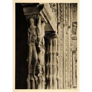   . Pierre Abbey Moissac France   Original Photogravure