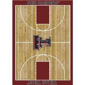  Texas Tech Red Raiders NCAA Homecourt Area Rug by Milliken 