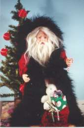 Make Santa Dolls, Santa Displays and Santa Ornaments using polymer 