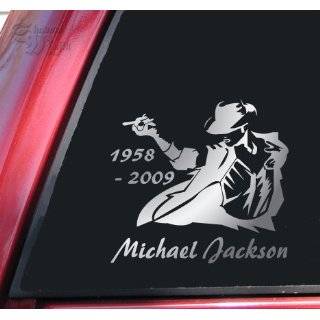  6 tall MICHAEL JACKSON SILHOUETTE   Vinyl Decal Sticker 