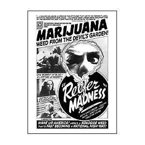 Drugs Posters Marijuana   Reefer Madness   86x61cm 
