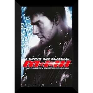 Mission Impossible III 27x40 FRAMED Movie Poster   B