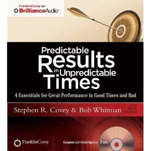   Great Performance in Good Times and Bad [Audio CD] Bob Whitman Books