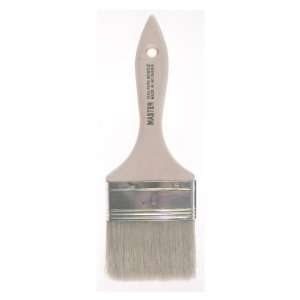   BB00025 3 Chip Double XX Thick Paint Brushes, White