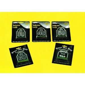   MG8790 Over The Hill Block Candle  Pack of 12