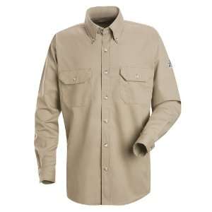 Dress Uniform Shirt Cool Touch 2 Khaki  Industrial 