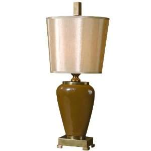   Collection Barnabe Table Lamp 23.25hx5w Brown: Home Improvement