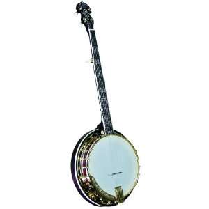  Morgan Monroe MGB 1W Banjo, Gold Musical Instruments