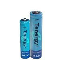  12 x AAA 1000 mAh 12 x AA 2600 mAh NiMH Tenergy Batteries 