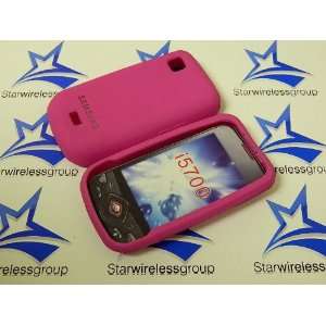  Samsung i5700 Hot Pink protective Silicone Skin: Cell 