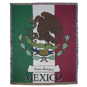  Personalized Mexico Tapestry Afghan