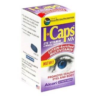 Alcon ICaps Multivitamin Eye Vitamin & Mineral Support, Coated Tablets 