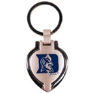  Duke Keychain Metal Heart Locket Case Pack 48 Sports 