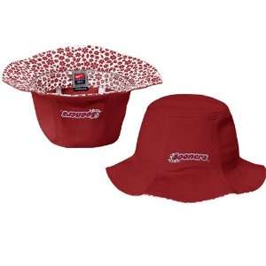 Nike Oklahoma Sooners Crimson Ladies Tulip Bucket Hat:  