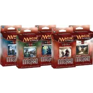  Magic the Gathering Innistrad Intro Deck Set of 5 Toys 