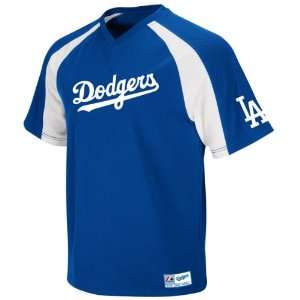 Los Angeles Dodgers Crusader Royal V Neck Jersey  Sports 