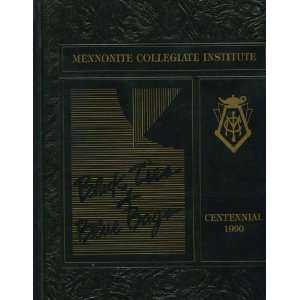  Mennonite Collegiate Institute 1990  Black Ties and Blue 