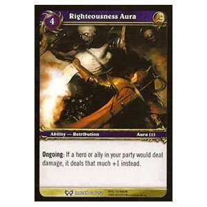 World of Warcraft Hunt for Illidan Single Card Righteousness Aura #62 