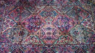 This is a vintage signed Karastan Kirman multi panel rug. #717 and is 