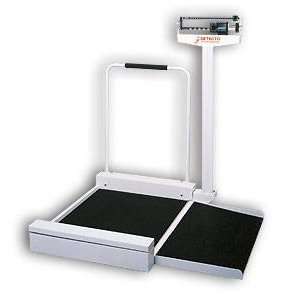   Wheelchair Scale, 400 lb Capacity x 1/4 lb Increment (Made in the USA
