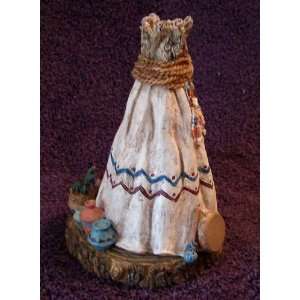  Indian Tee Pee Statue that opens up to a Incense Holder 