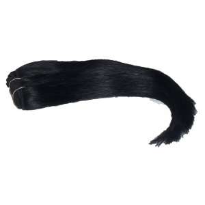  Indian Remy Weft Hair Extension   Straight #1  12 Beauty