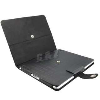 New Leather Case Cover Pouch + LCD Film For Apple iPad 2 n  