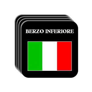  Italy   BERZO INFERIORE Set of 4 Mini Mousepad Coasters 