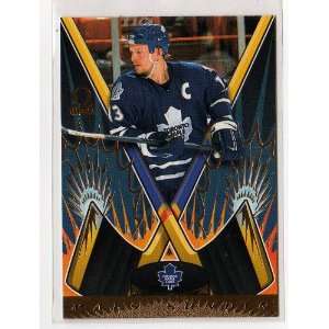 1997 98 Pacific Omega Hockey Stick Handle Laser Cuts #18 Mats Sundin 